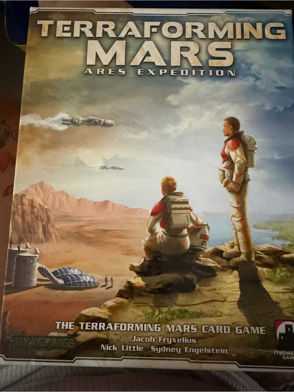 Terraforming Mars: Ares Expedition Card Game - Red/White Box